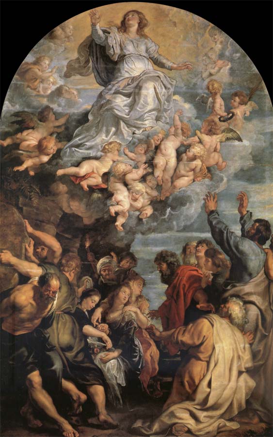 The Asuncion of Maria al Sky